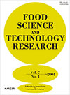 FOOD SCIENCE AND TECHNOLOGY RESEARCH雜志封面